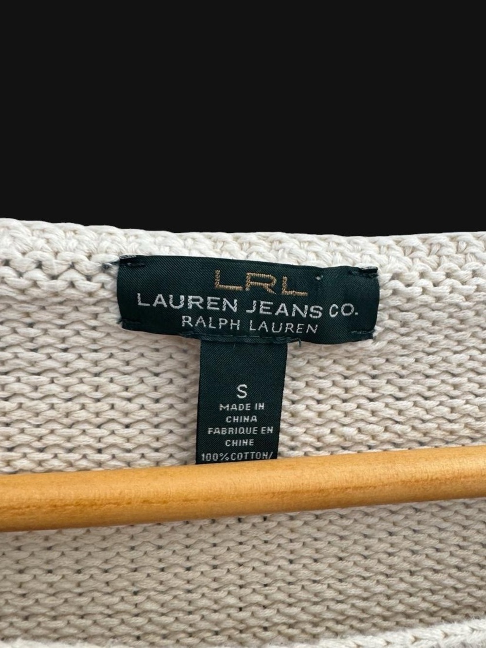 Vintage LRL Lauren Jeans Co. Ralph Lauren Southwestern Knit Sweater S - Picture 9 of 9